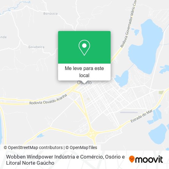 Wobben Windpower Indústria e Comércio mapa