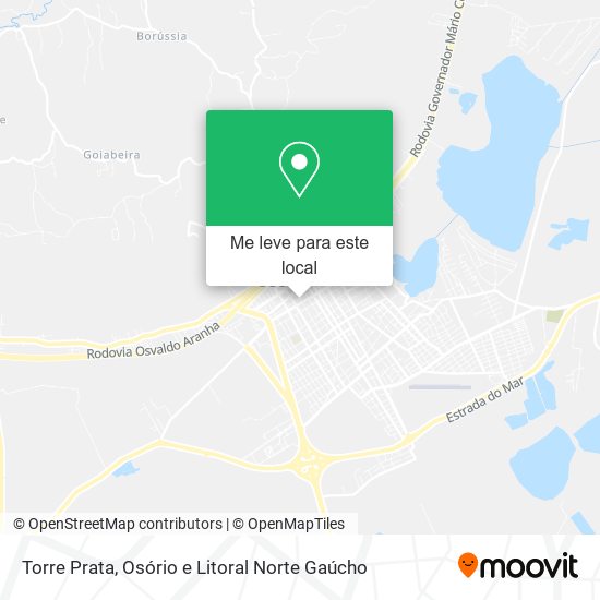 Torre Prata mapa