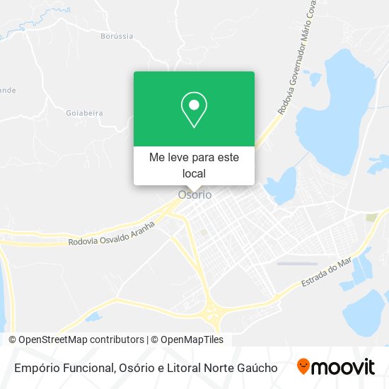 Empório Funcional mapa