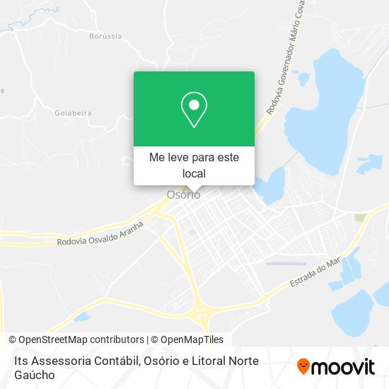 Its Assessoria Contábil mapa