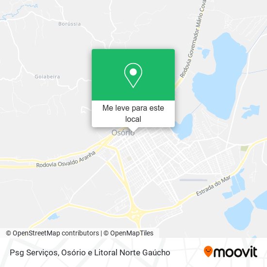 Psg Serviços mapa