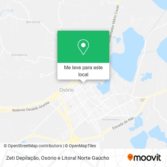 Zeti Depilação mapa