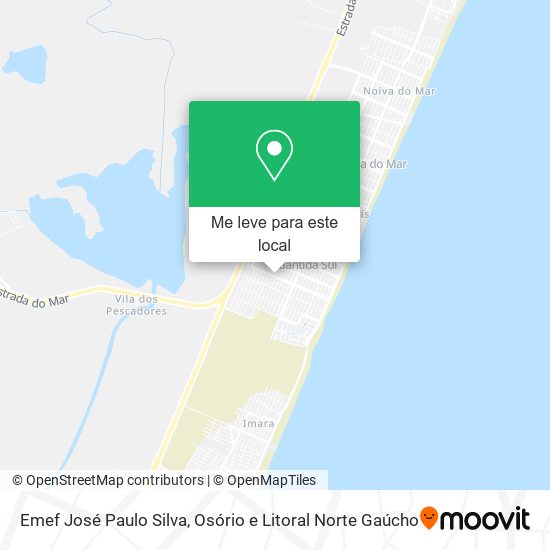 Emef José Paulo Silva mapa