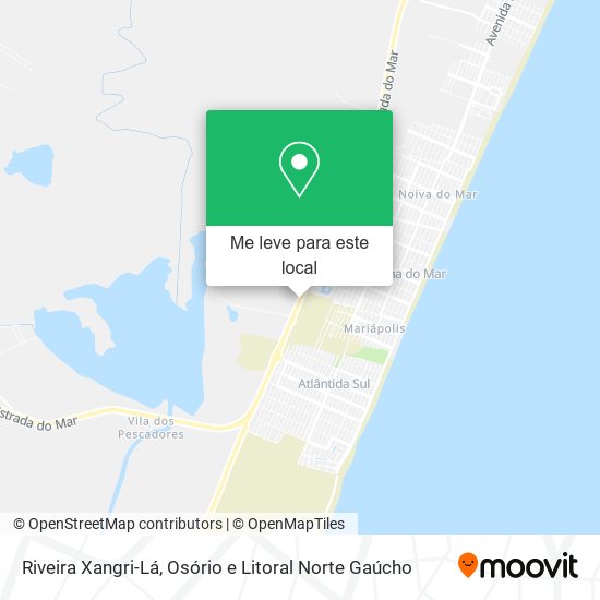 Riveira Xangri-Lá mapa
