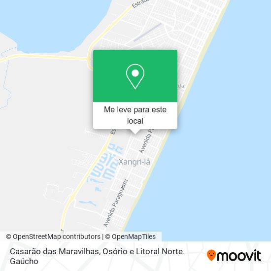 Casarão das Maravilhas mapa