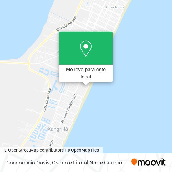Condomínio Oasis mapa