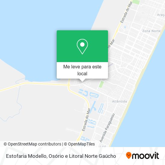 Estofaria Modello mapa