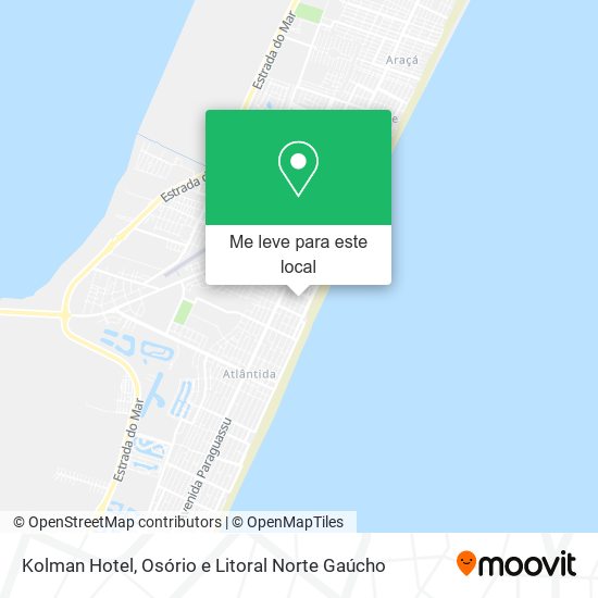 Kolman Hotel mapa