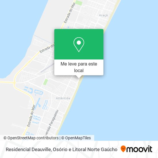 Residencial Deauville mapa