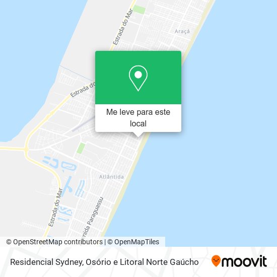 Residencial Sydney mapa