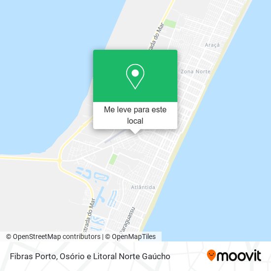 Fibras Porto mapa