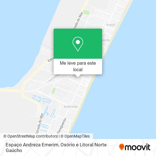 Espaço Andreza Emerim mapa