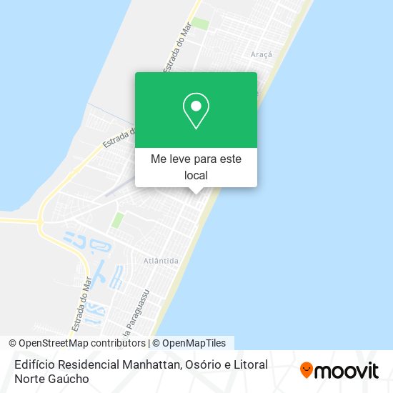 Edifício Residencial Manhattan mapa