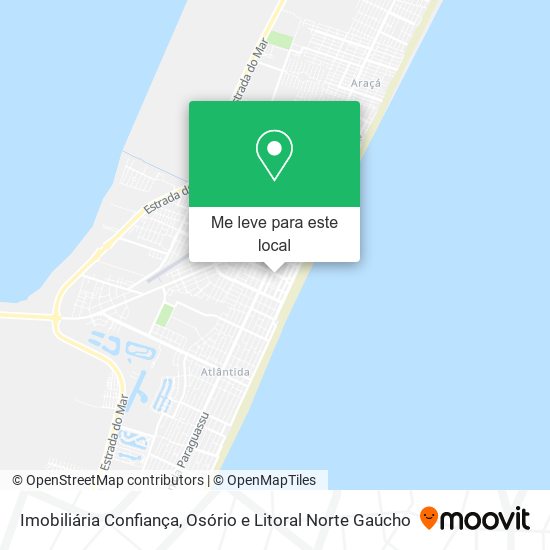 Imobiliária Confiança mapa