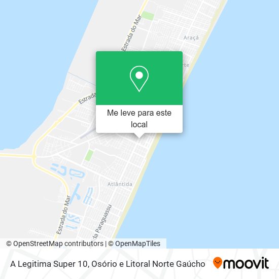 A Legitima Super 10 mapa