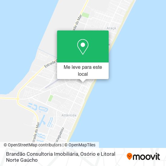 Brandão Consultoria Imobiliária mapa