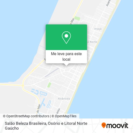 Salão Beleza Brasileira mapa