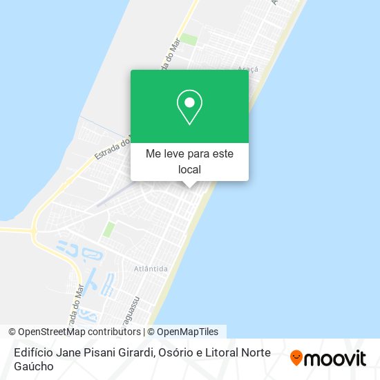 Edifício Jane Pisani Girardi mapa