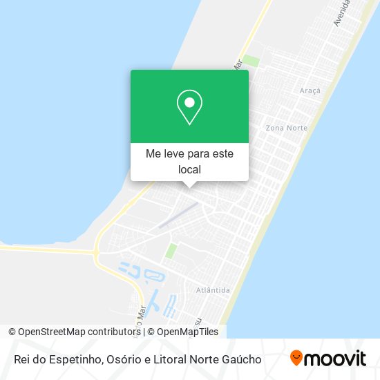Rei do Espetinho mapa
