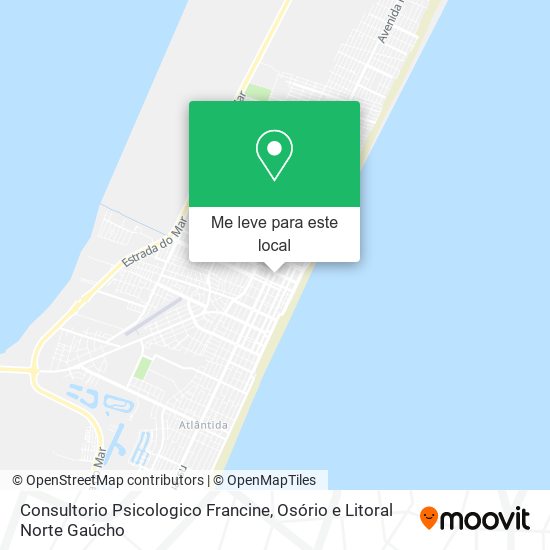 Consultorio Psicologico Francine mapa