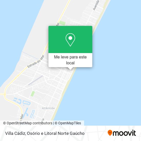 Villa Cádiz mapa