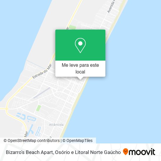 Bizarro's Beach Apart mapa