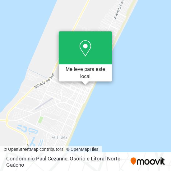 Condomínio Paul Cézanne mapa