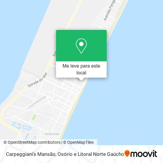 Carpeggiani's Mansão mapa