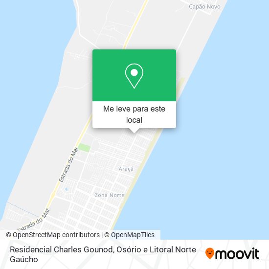 Residencial Charles Gounod mapa