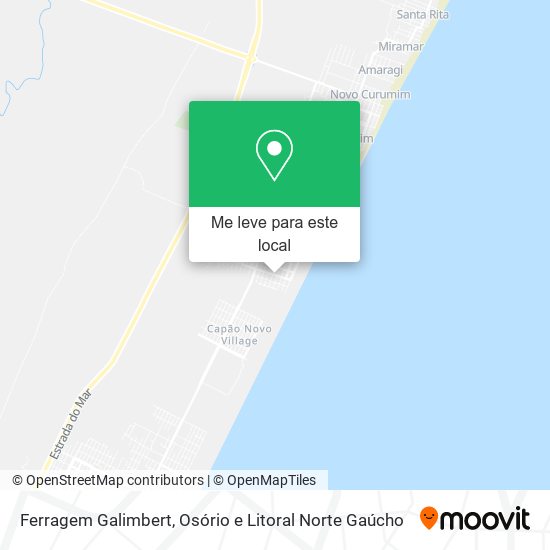 Ferragem Galimbert mapa