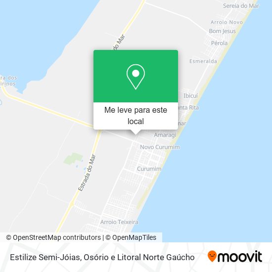 Estilize Semi-Jóias mapa