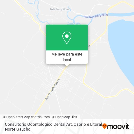 Consultório Odontológico Dental Art mapa