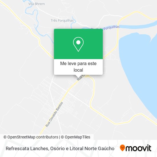 Refrescata Lanches mapa