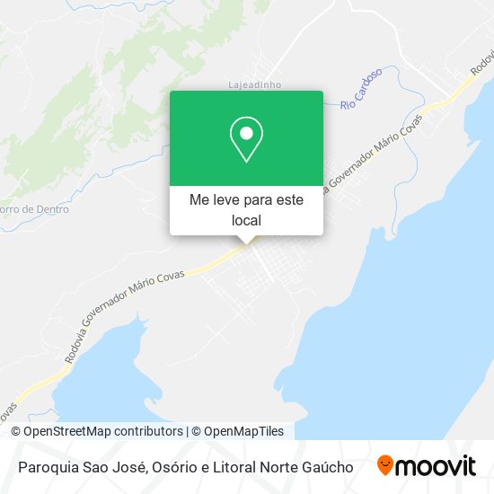 Paroquia Sao José mapa