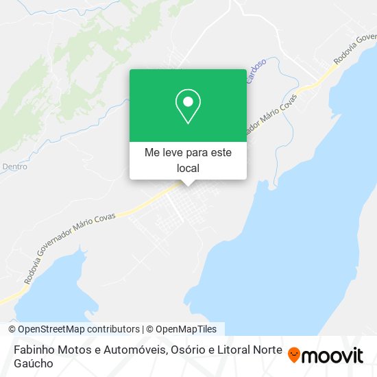 Fabinho Motos e Automóveis mapa