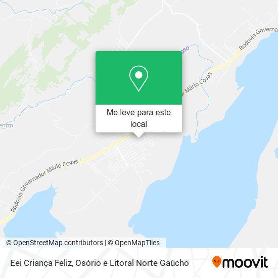 Eei Criança Feliz mapa