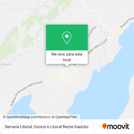 Serraria Litoral mapa