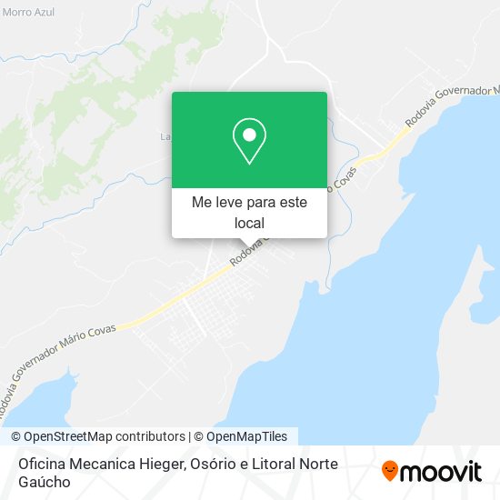 Oficina Mecanica Hieger mapa