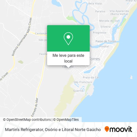 Martin's Refrigerator mapa
