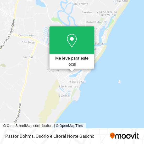 Pastor Dohms mapa