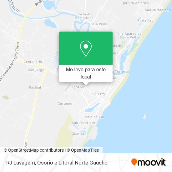 RJ Lavagem mapa