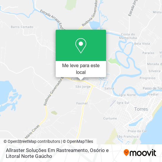 Allraster Soluções Em Rastreamento mapa