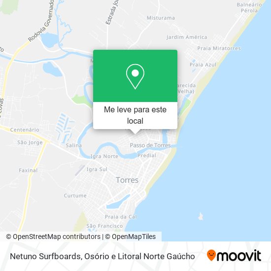 Netuno Surfboards mapa