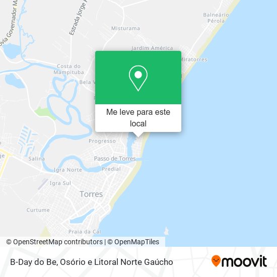 B-Day do Be mapa