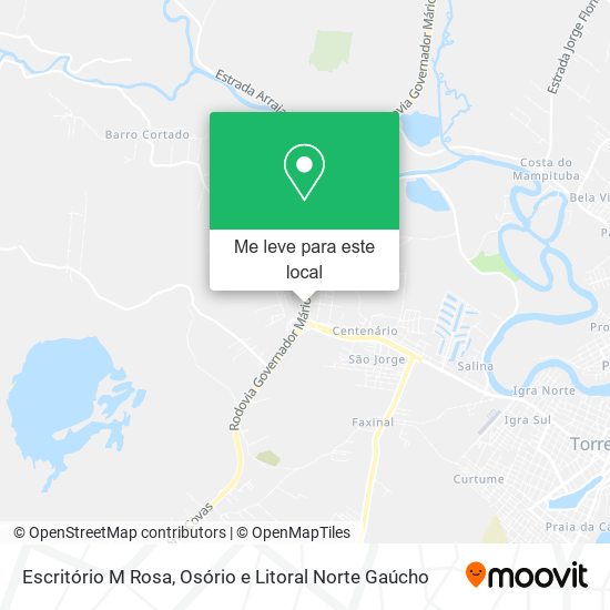 Escritório M Rosa mapa