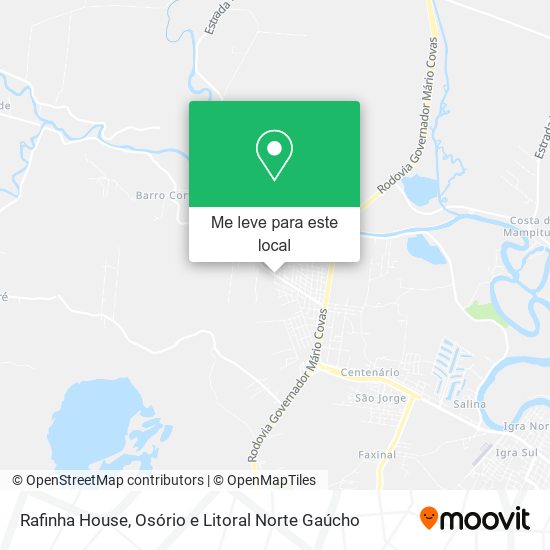 Rafinha House mapa