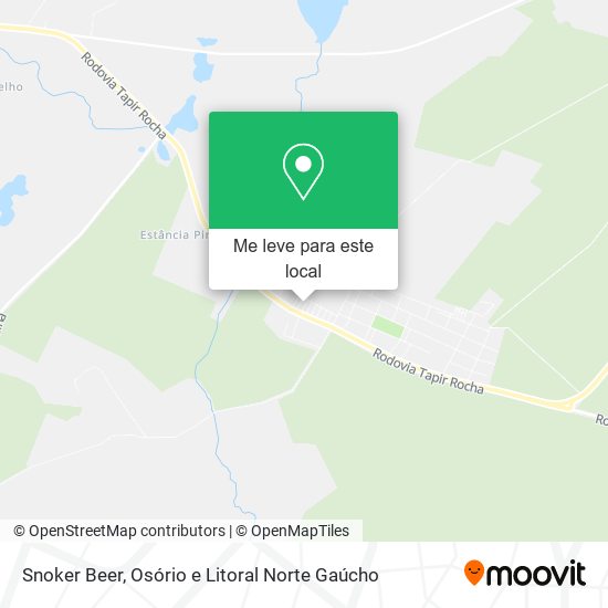 Snoker Beer mapa