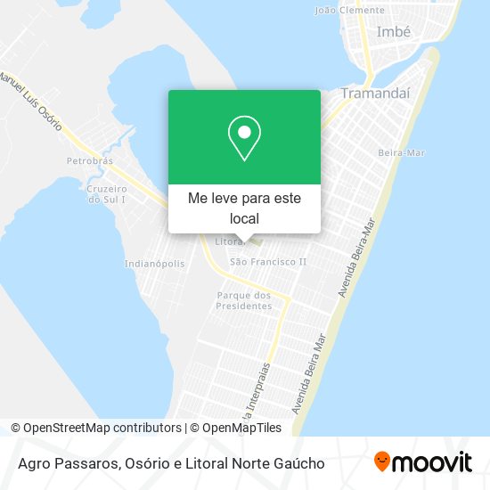 Agro Passaros mapa