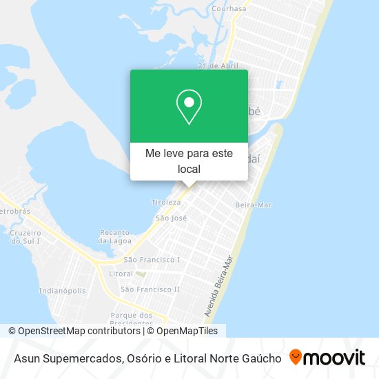 Asun Supemercados mapa