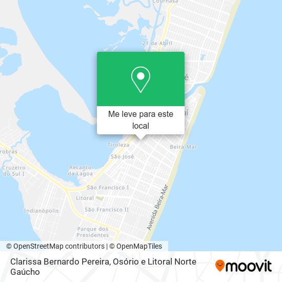 Clarissa Bernardo Pereira mapa